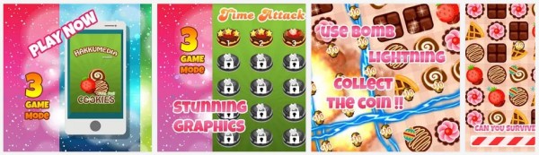 Farm Fruit Cookies Crush Match 3